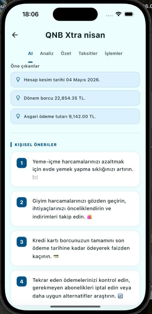 AI Recommendations